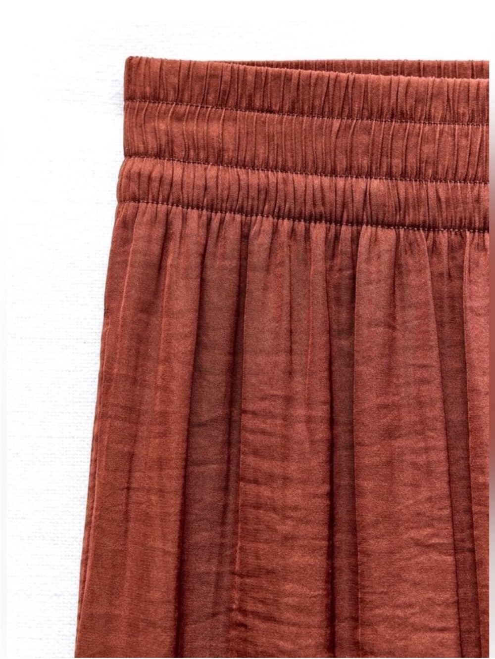 ZARA Women’s high waisted flowy wide leg pants🔥🔥 - Picture 3 of 9
